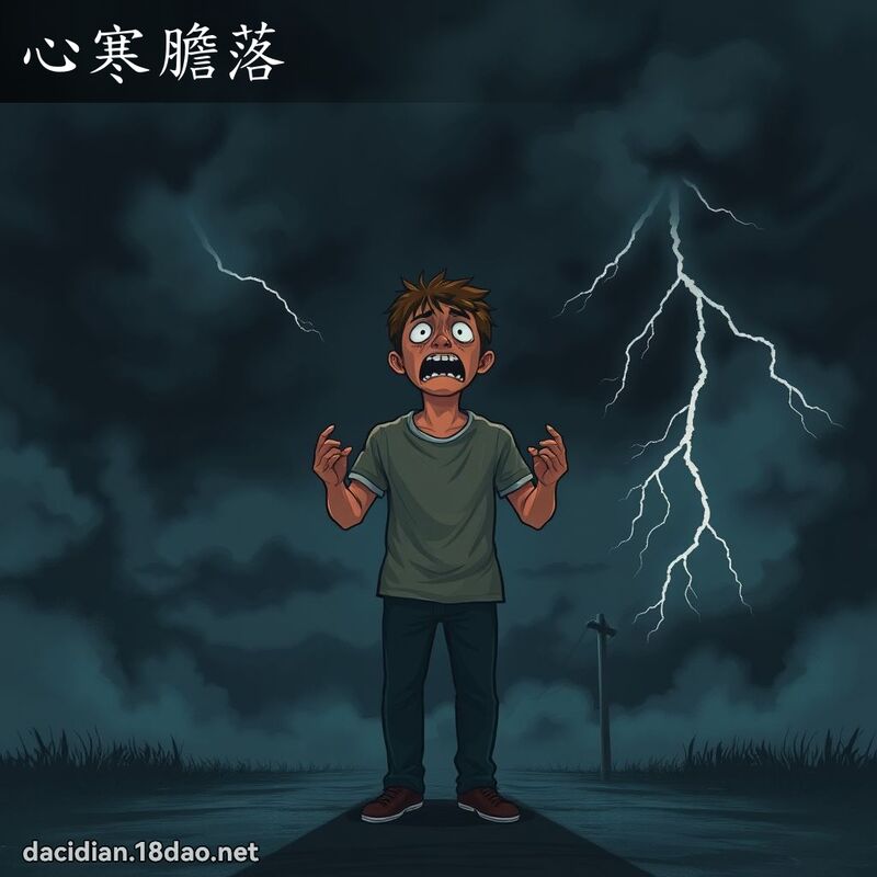 心寒胆落 - 国语大辞典配图