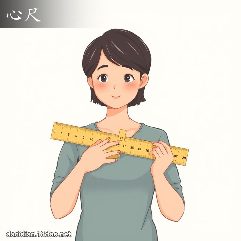 心尺 - 國語大辭典配圖