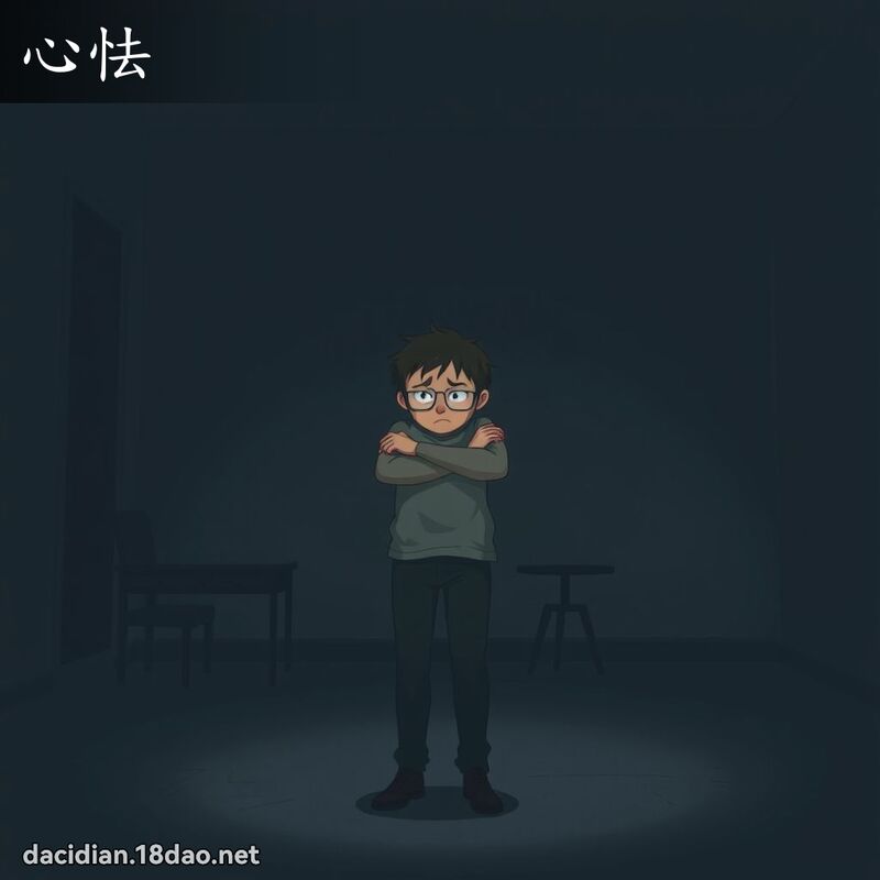 心怯 - 国语大辞典配图