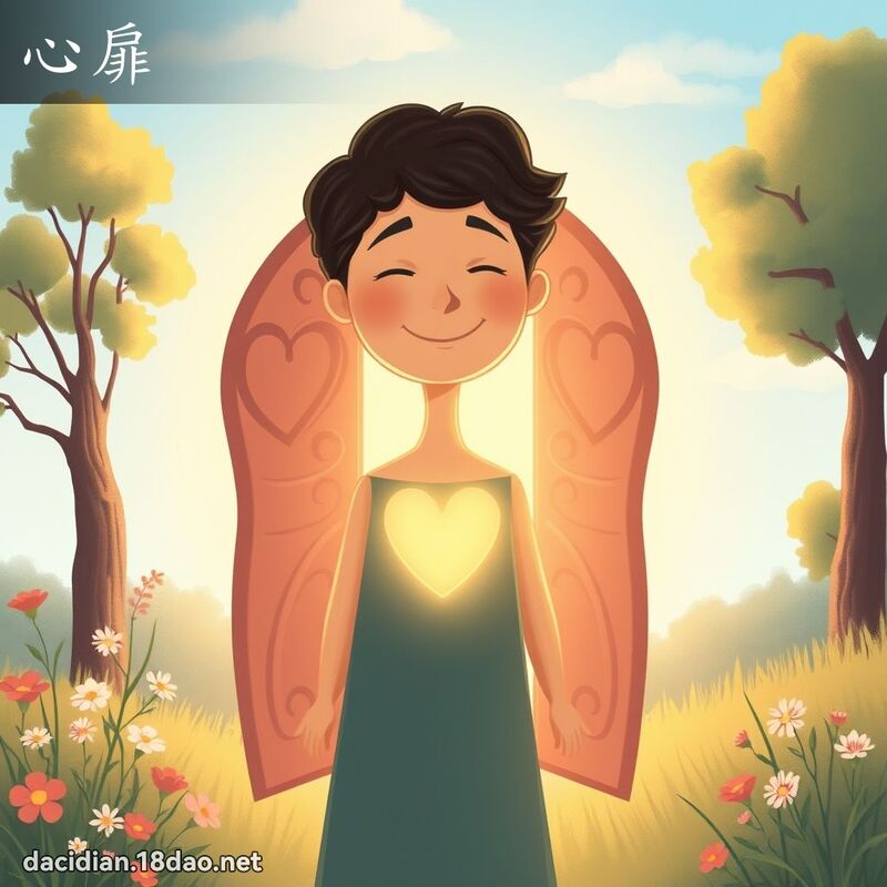 心扉 - 国语大辞典配图