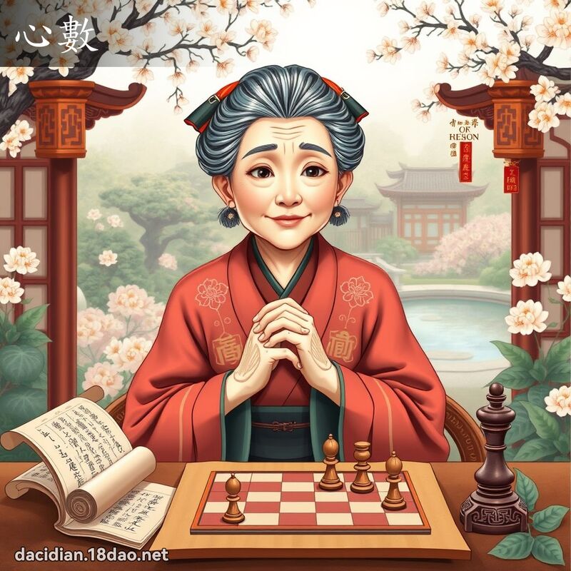 心數 - 國語大辭典配圖