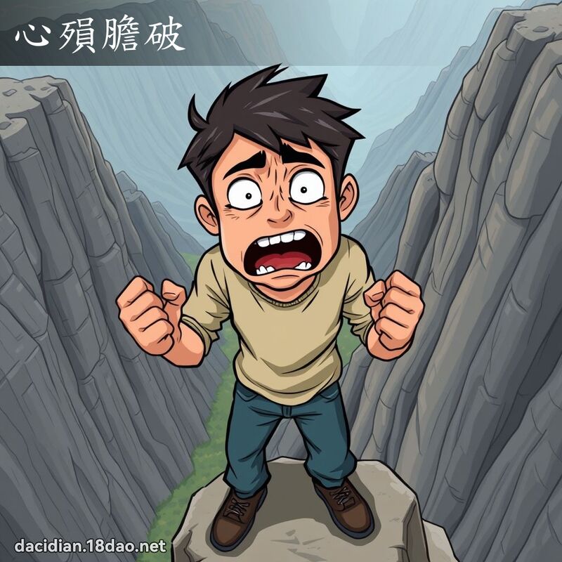 心殞膽破 - 國語大辭典配圖