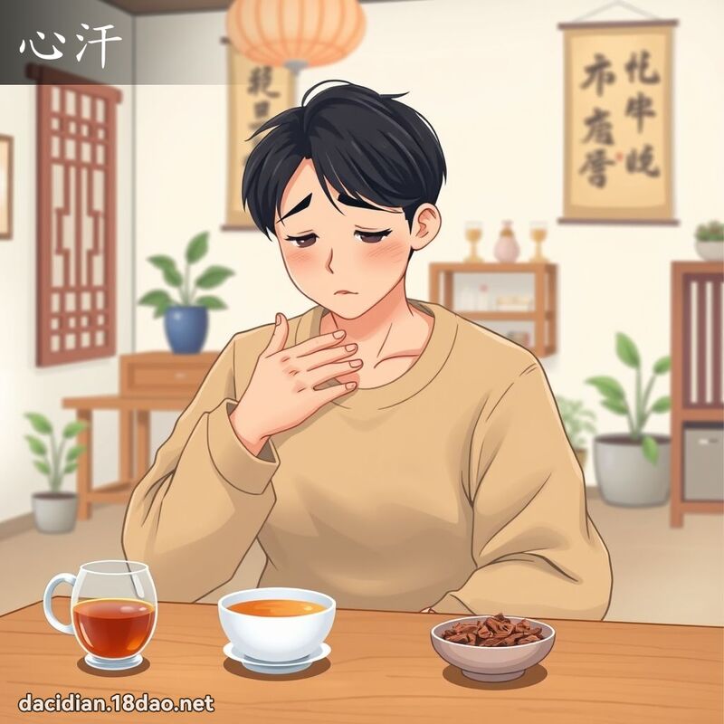 心汗 - 国语大辞典配图