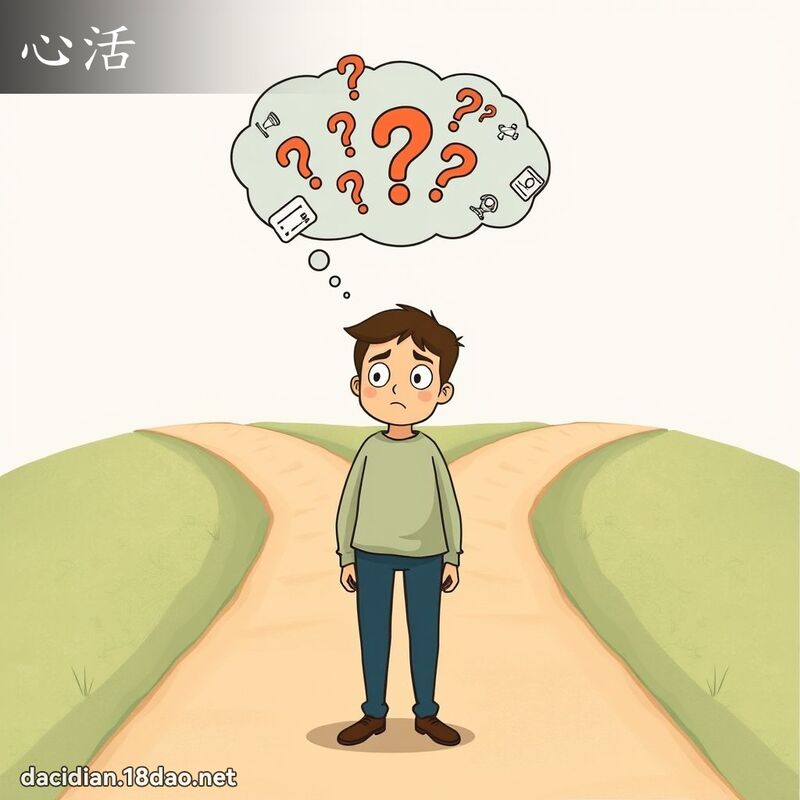 心活 - 国语大辞典配图