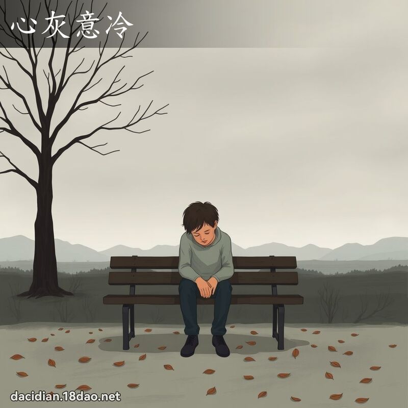 心灰意冷 - 国语大辞典配图