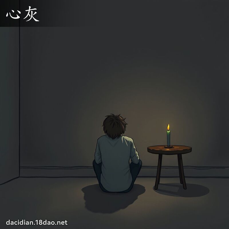 心灰 - 國語大辭典配圖