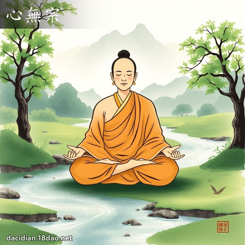 心無宗 - 國語大辭典配圖