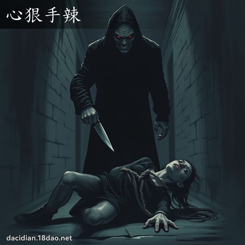 心狠手辣 - 國語大辭典配圖