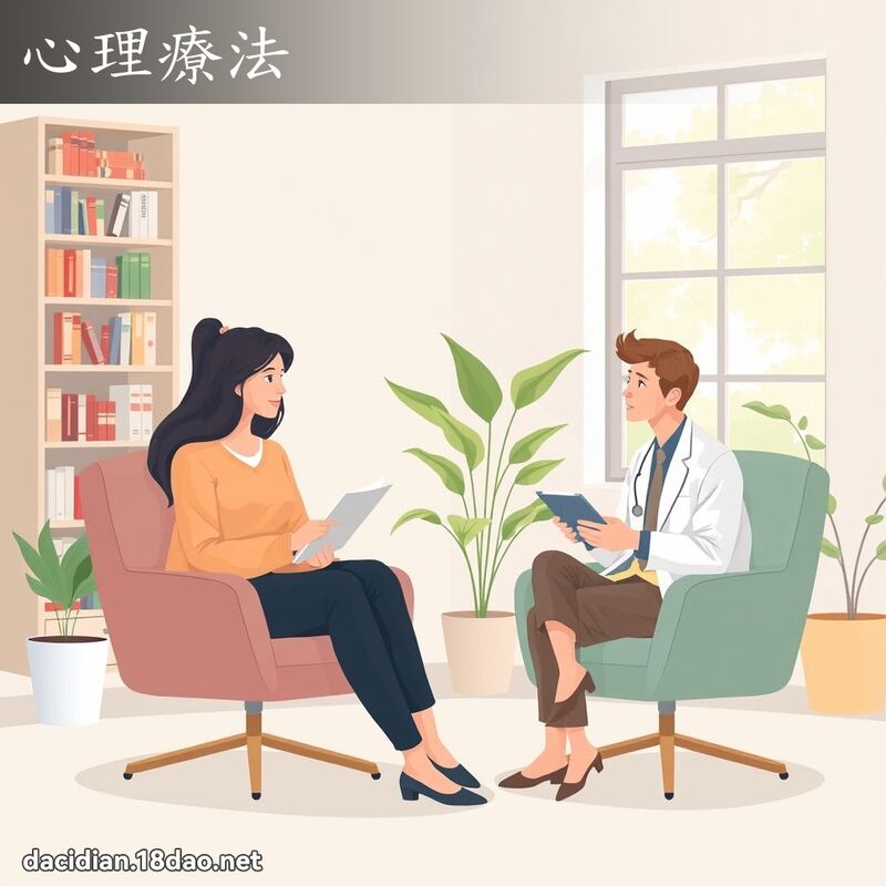 心理療法 - 國語大辭典配圖