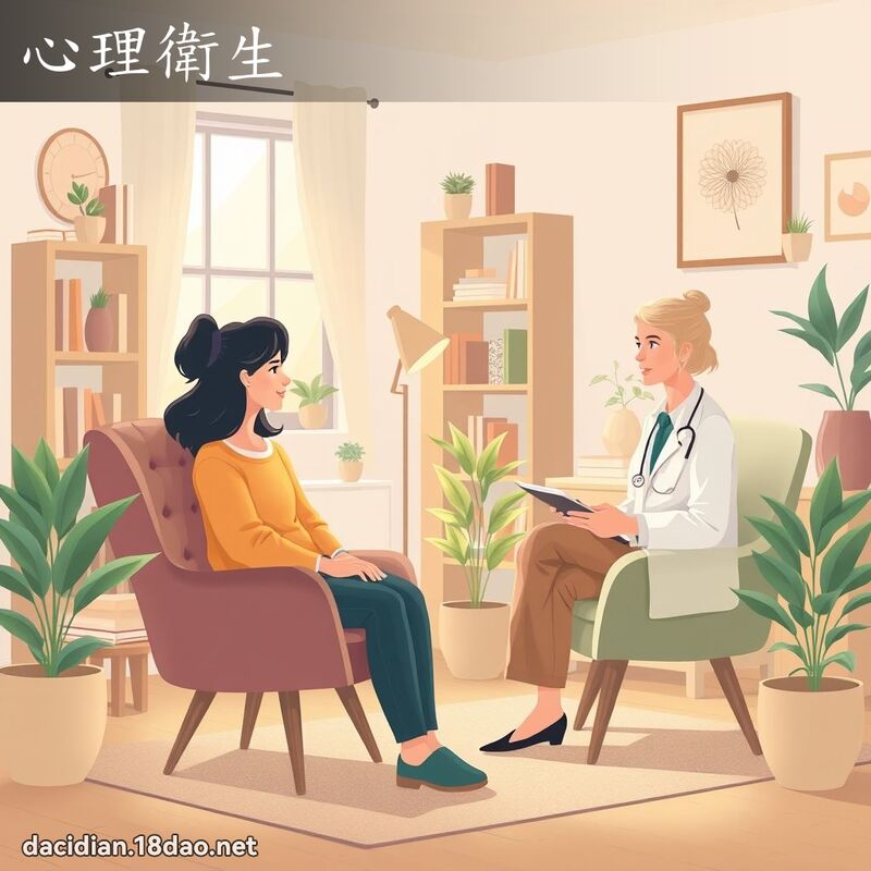 心理衛生 - 國語大辭典配圖