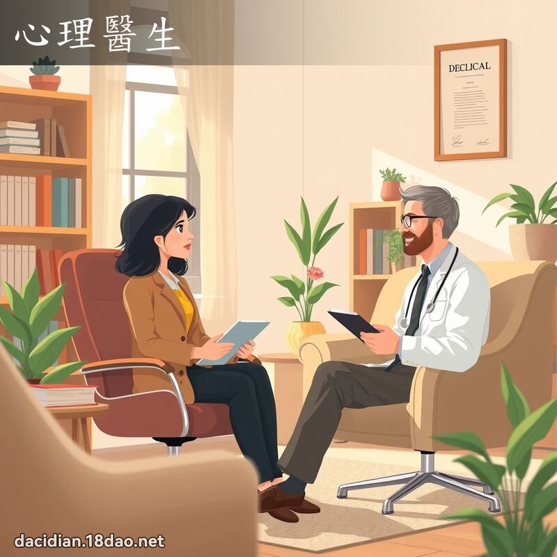 心理醫生 - 國語大辭典配圖