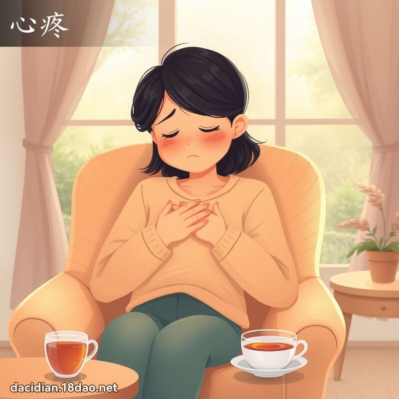 心疼 - 國語大辭典配圖