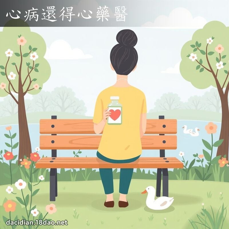 心病還得心藥醫 - 國語大辭典配圖