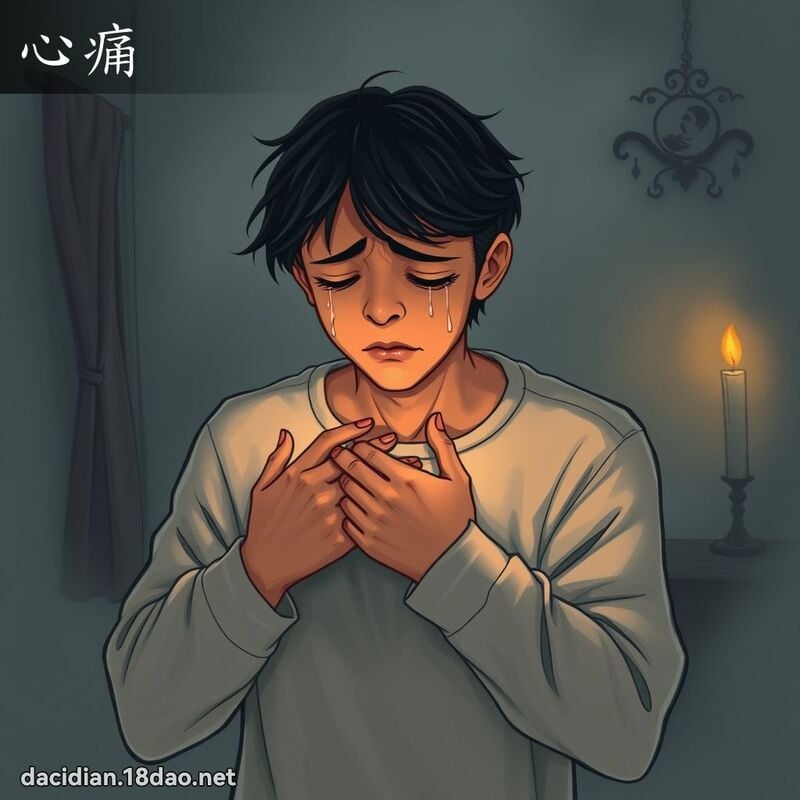 心痛 - 國語大辭典配圖