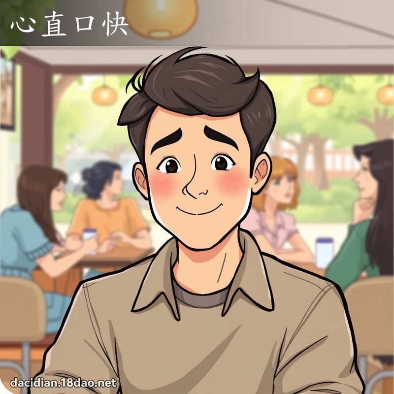 心直口快 - 國語大辭典配圖