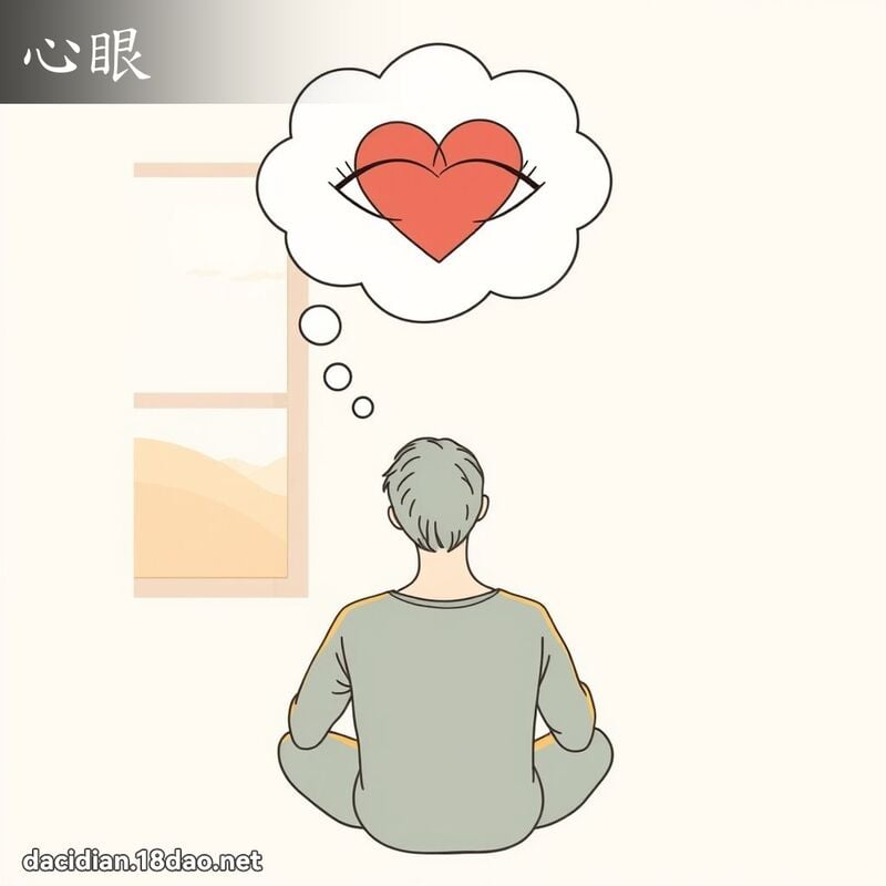 心眼 - 國語大辭典配圖