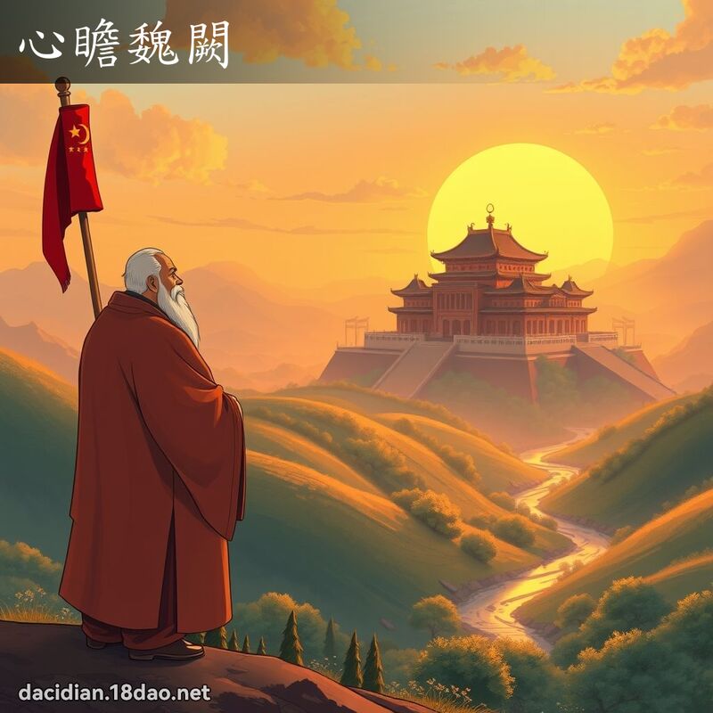 心瞻魏闕 - 国语大辞典配图