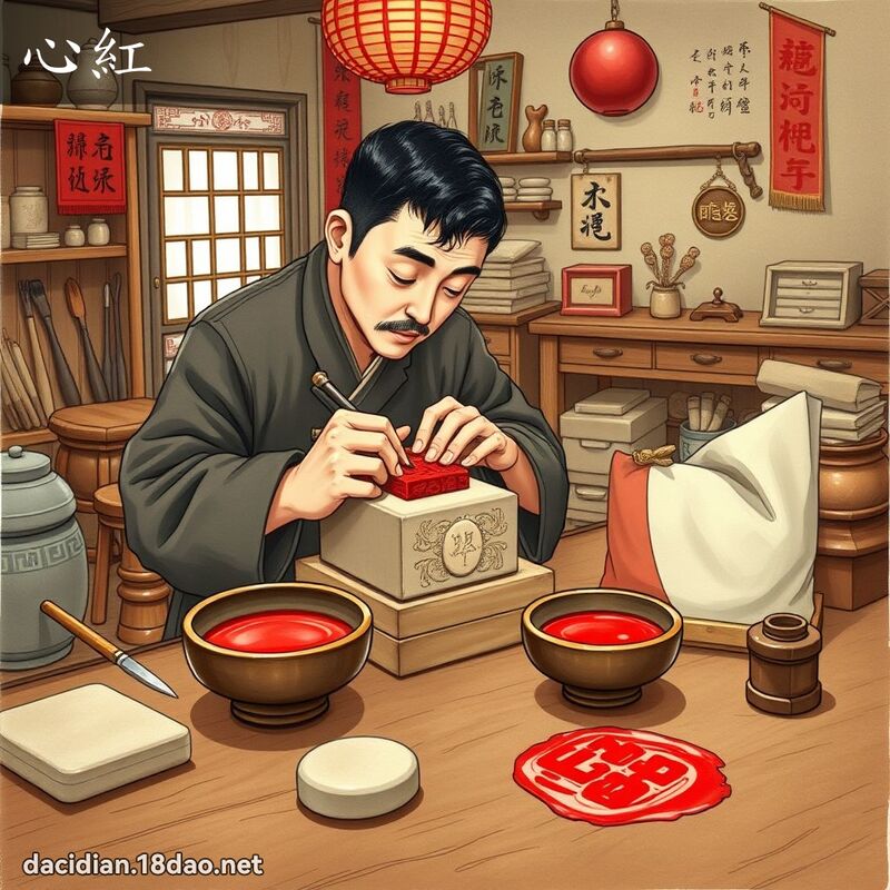 心红 - 国语大辞典配图