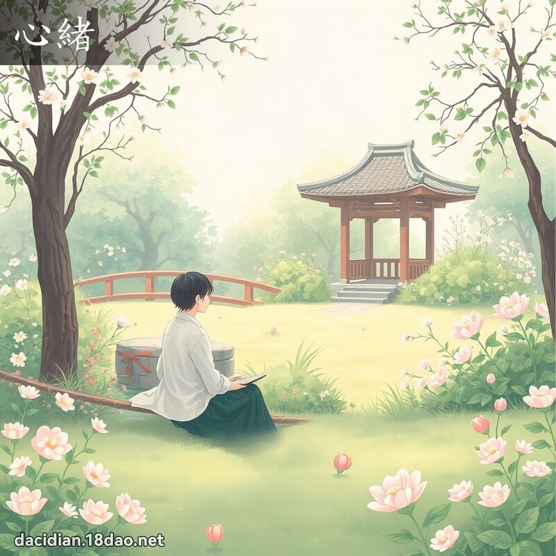心緒 - 國語大辭典配圖