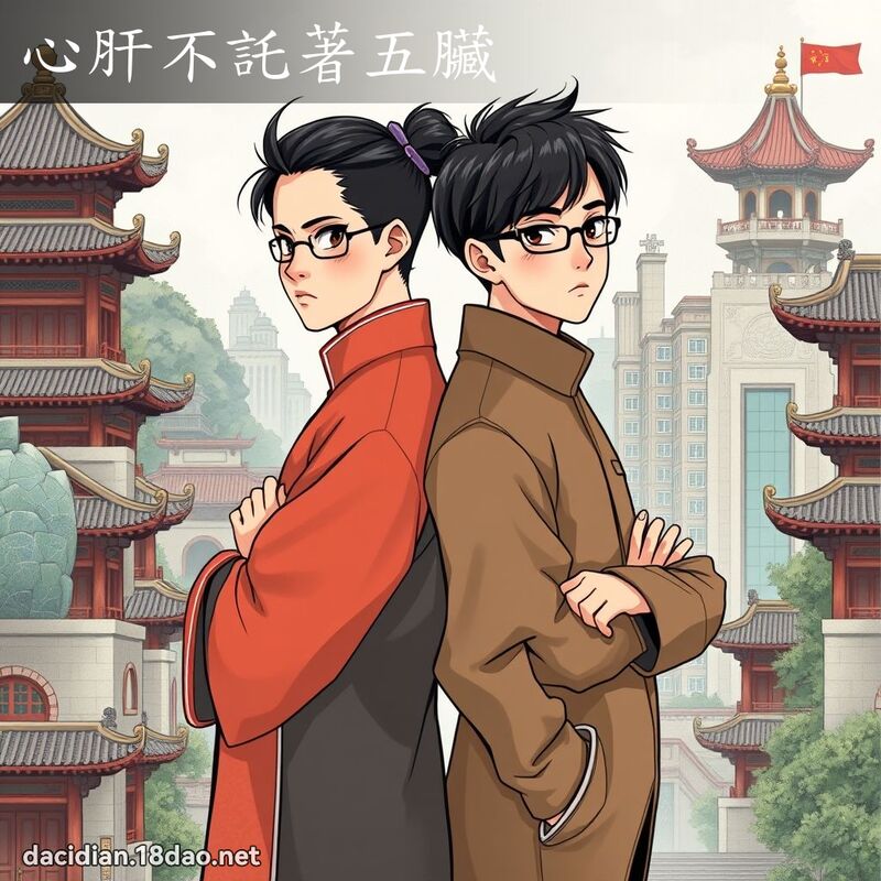 心肝不託著五臟 - 國語大辭典配圖