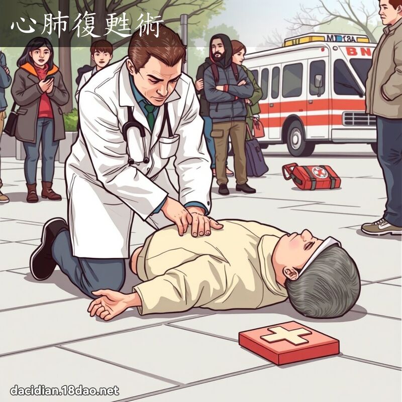 心肺復甦术 - 国语大辞典配图