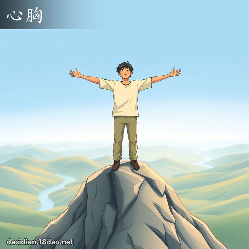 心胸 - 国语大辞典配图
