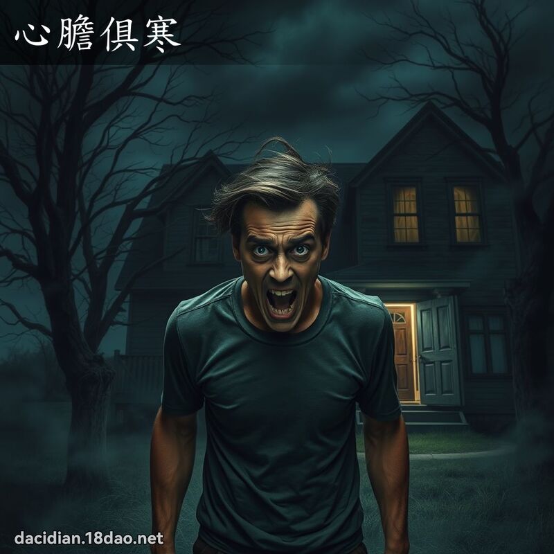 心膽俱寒 - 國語大辭典配圖
