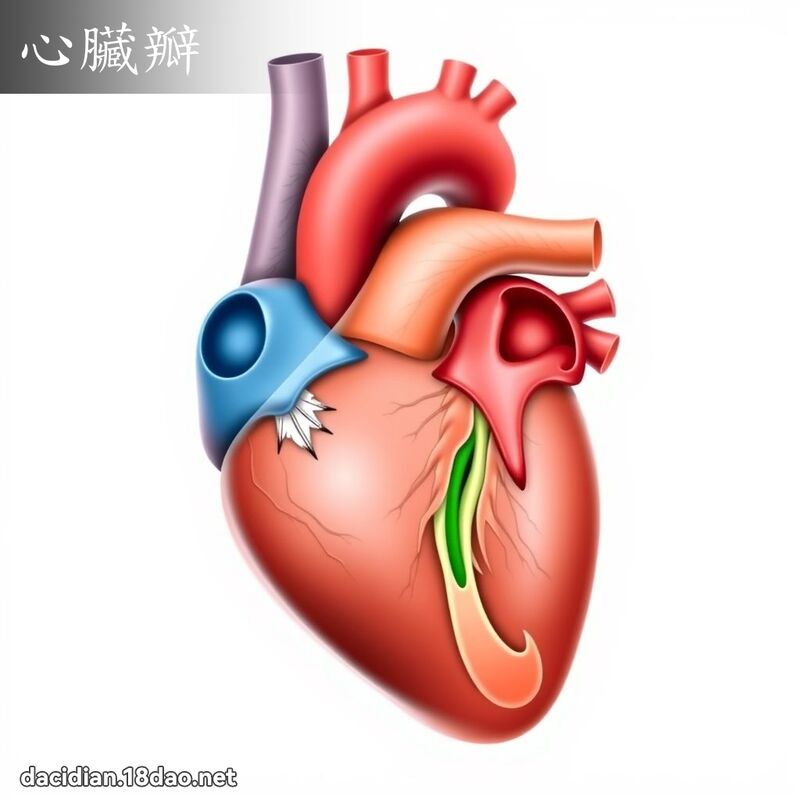 心臟瓣 - 國語大辭典配圖