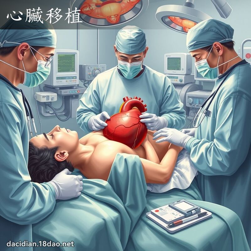 心臟移植 - 國語大辭典配圖