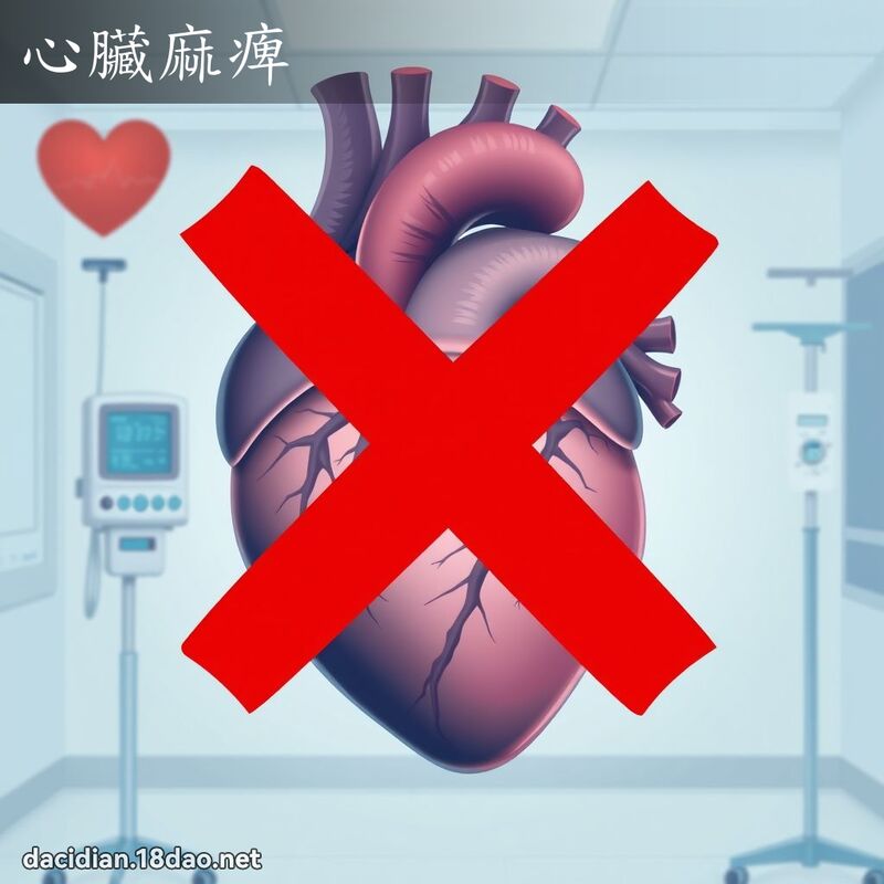 心臟麻痺 - 國語大辭典配圖