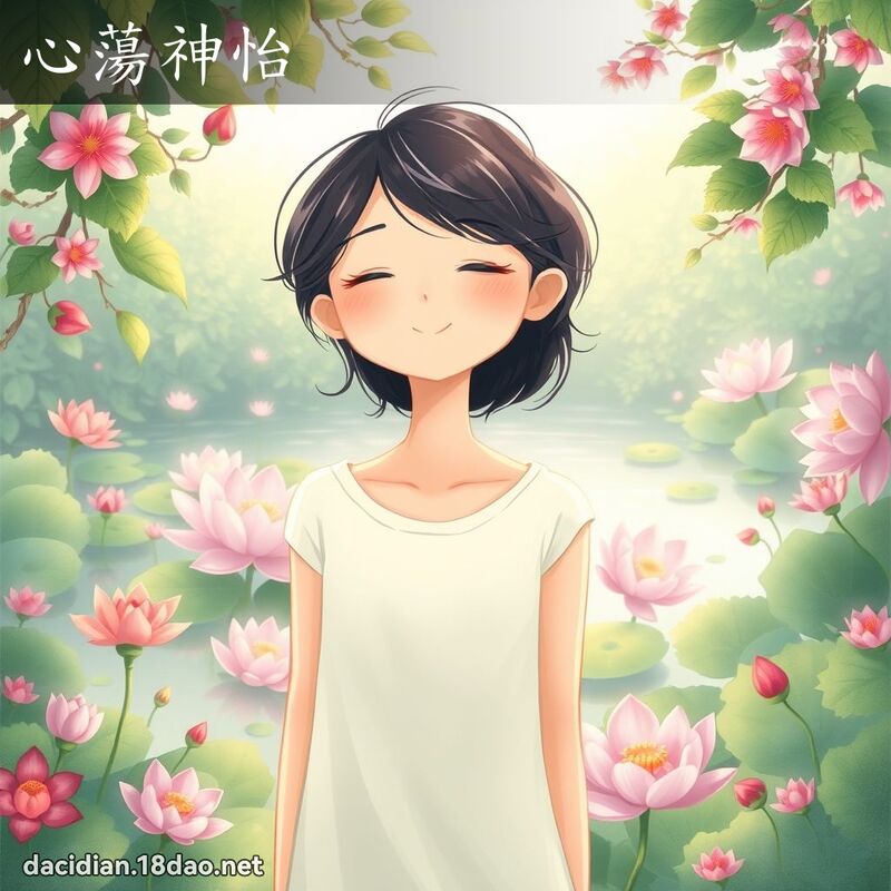 心蕩神怡 - 國語大辭典配圖