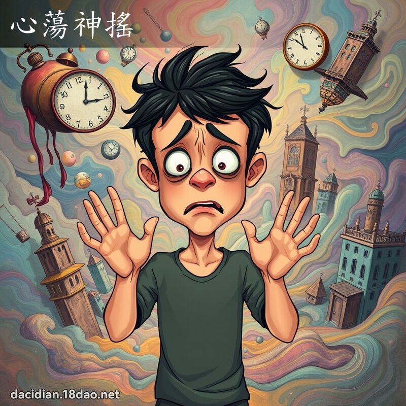 心荡神摇 - 国语大辞典配图