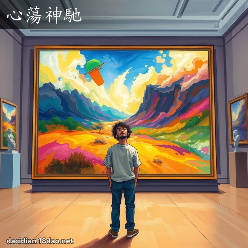 心蕩神馳 - 國語大辭典配圖