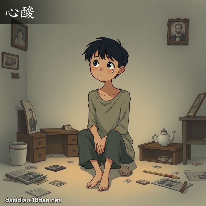 心酸 - 国语大辞典配图
