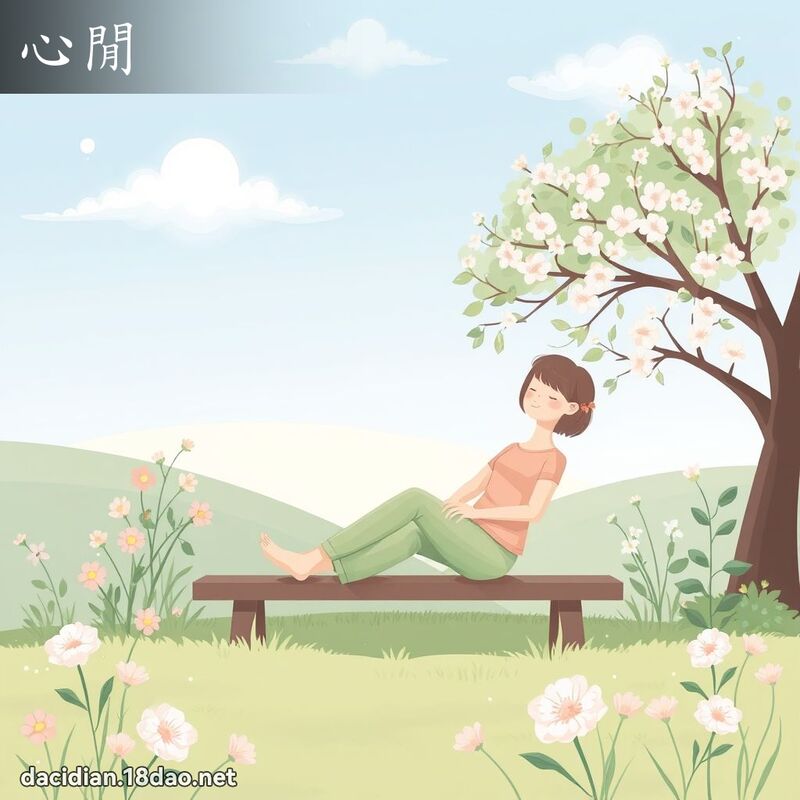 心閒 - 國語大辭典配圖