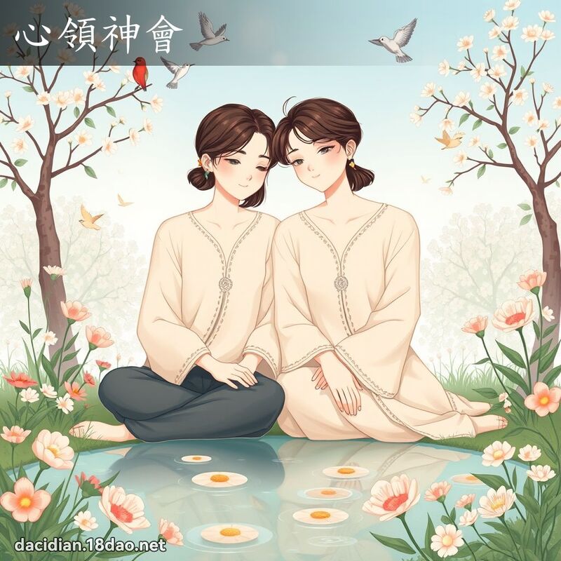 心領神會 - 國語大辭典配圖