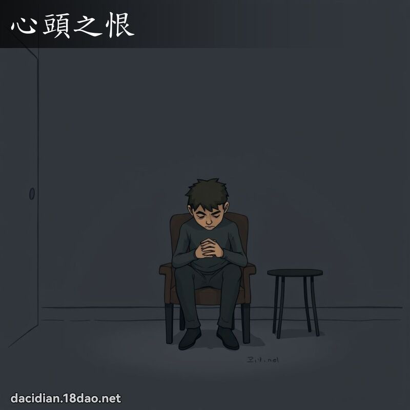 心頭之恨 - 國語大辭典配圖
