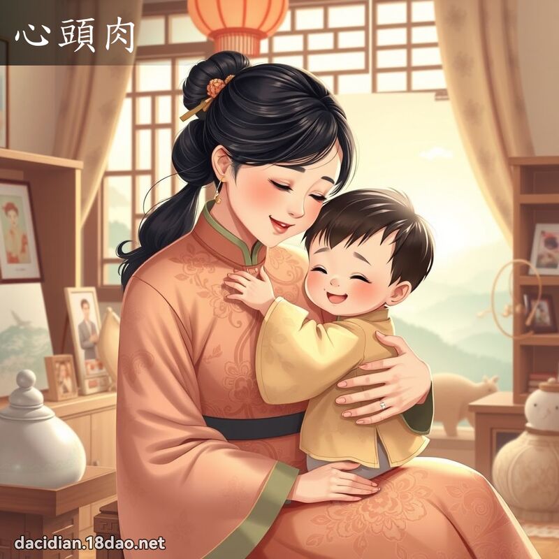 心頭肉 - 國語大辭典配圖