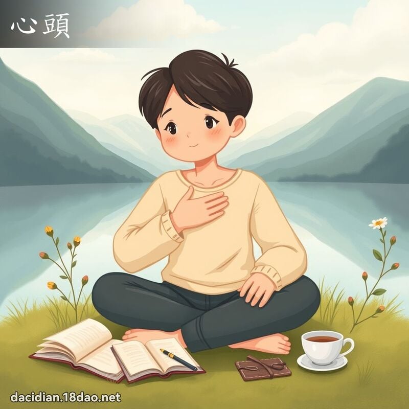心头 - 国语大辞典配图