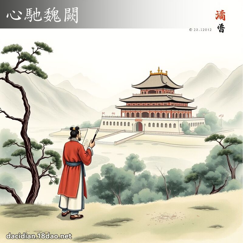 心馳魏闕 - 國語大辭典配圖