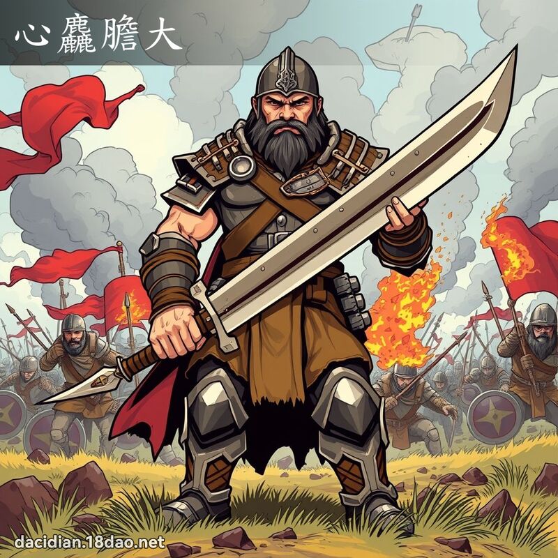 心麤胆大 - 国语大辞典配图
