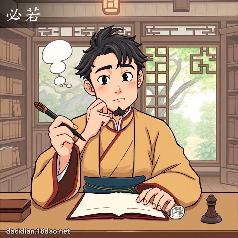 必若 - 國語大辭典配圖