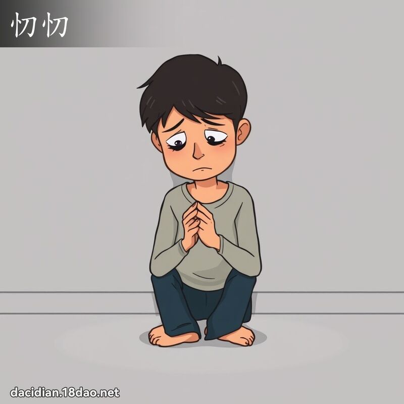 忉忉 - 国语大辞典配图