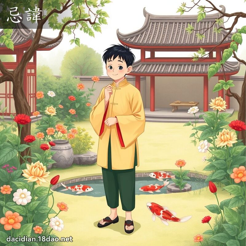 忌諱 - 國語大辭典配圖