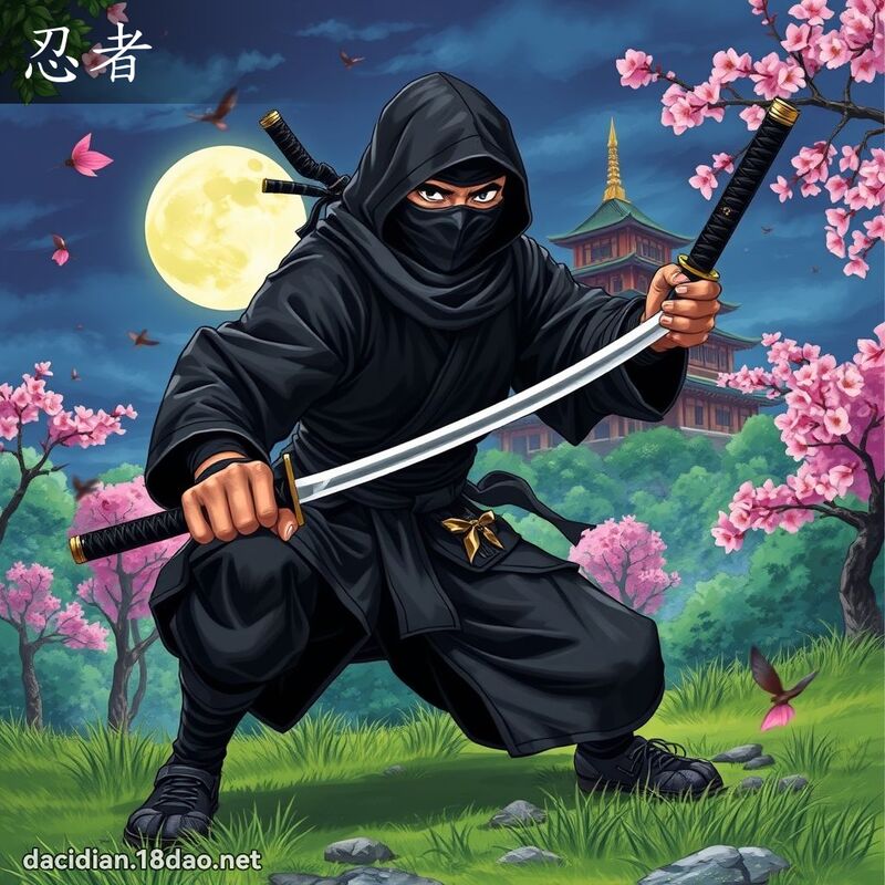 忍者 - 國語大辭典配圖