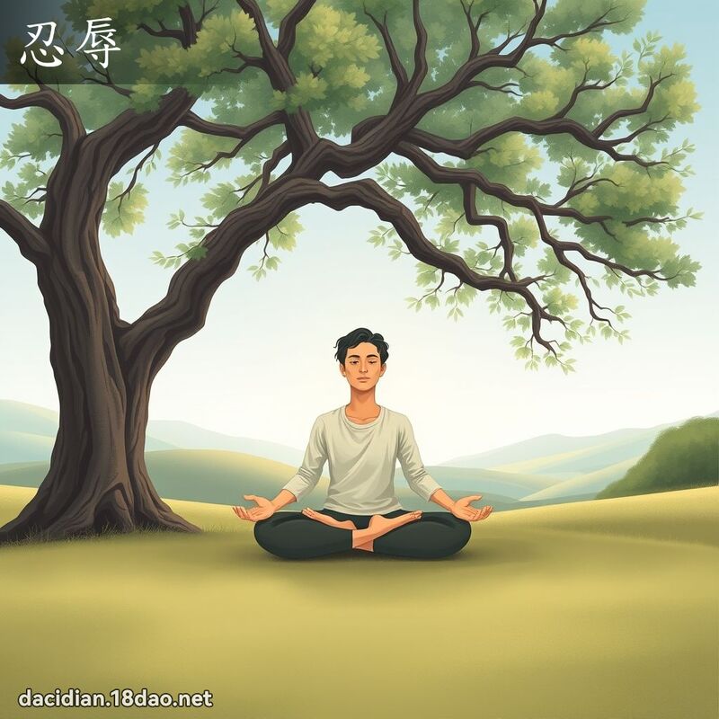 忍辱 - 國語大辭典配圖