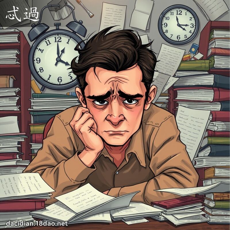 忒過 - 國語大辭典配圖