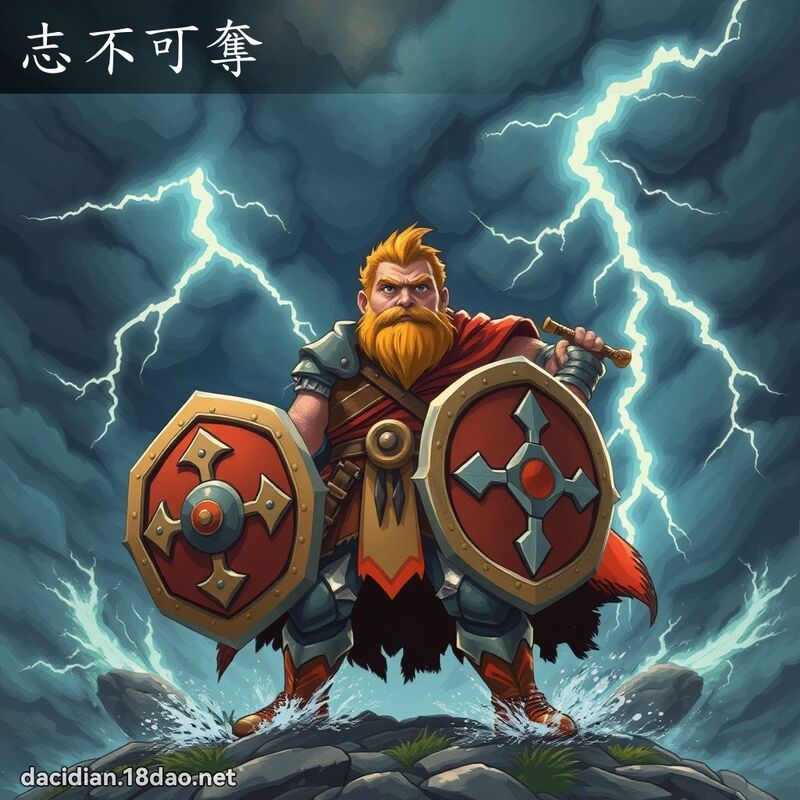 志不可夺 - 国语大辞典配图