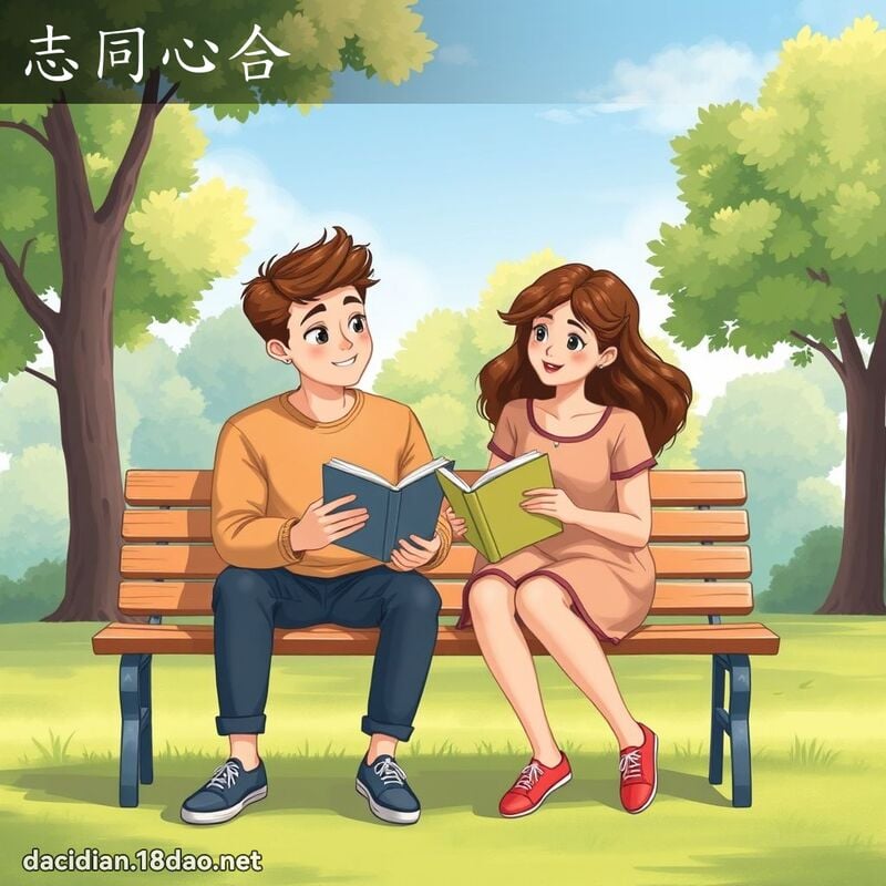 志同心合 - 國語大辭典配圖