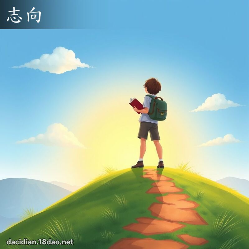 志向 - 國語大辭典配圖